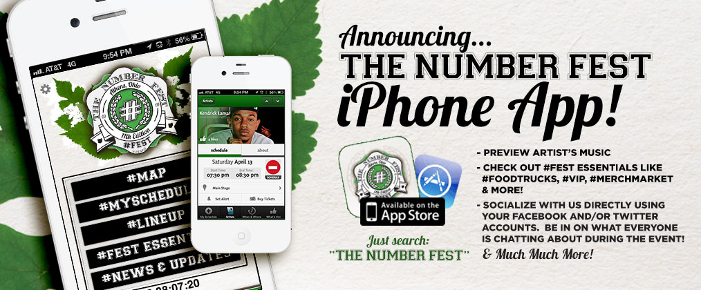 The Number Fest iPhone App